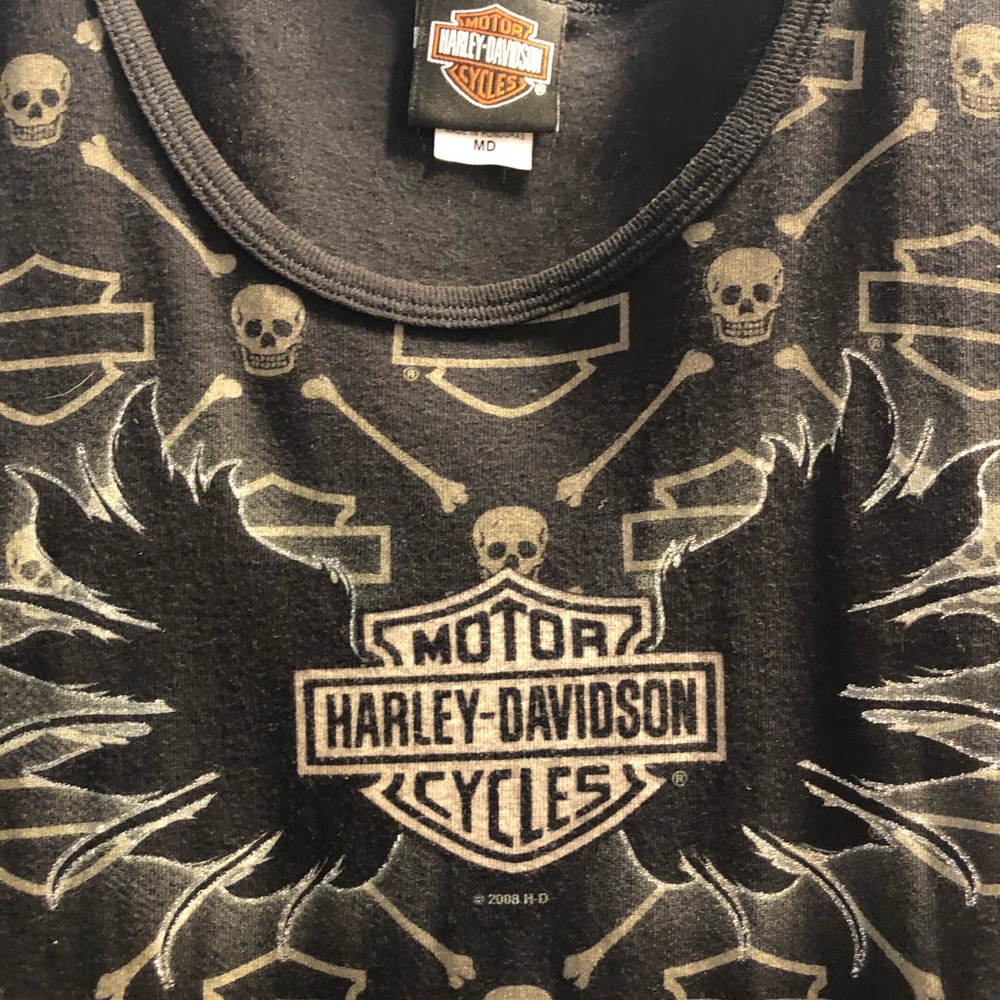 Harley Davidson tank